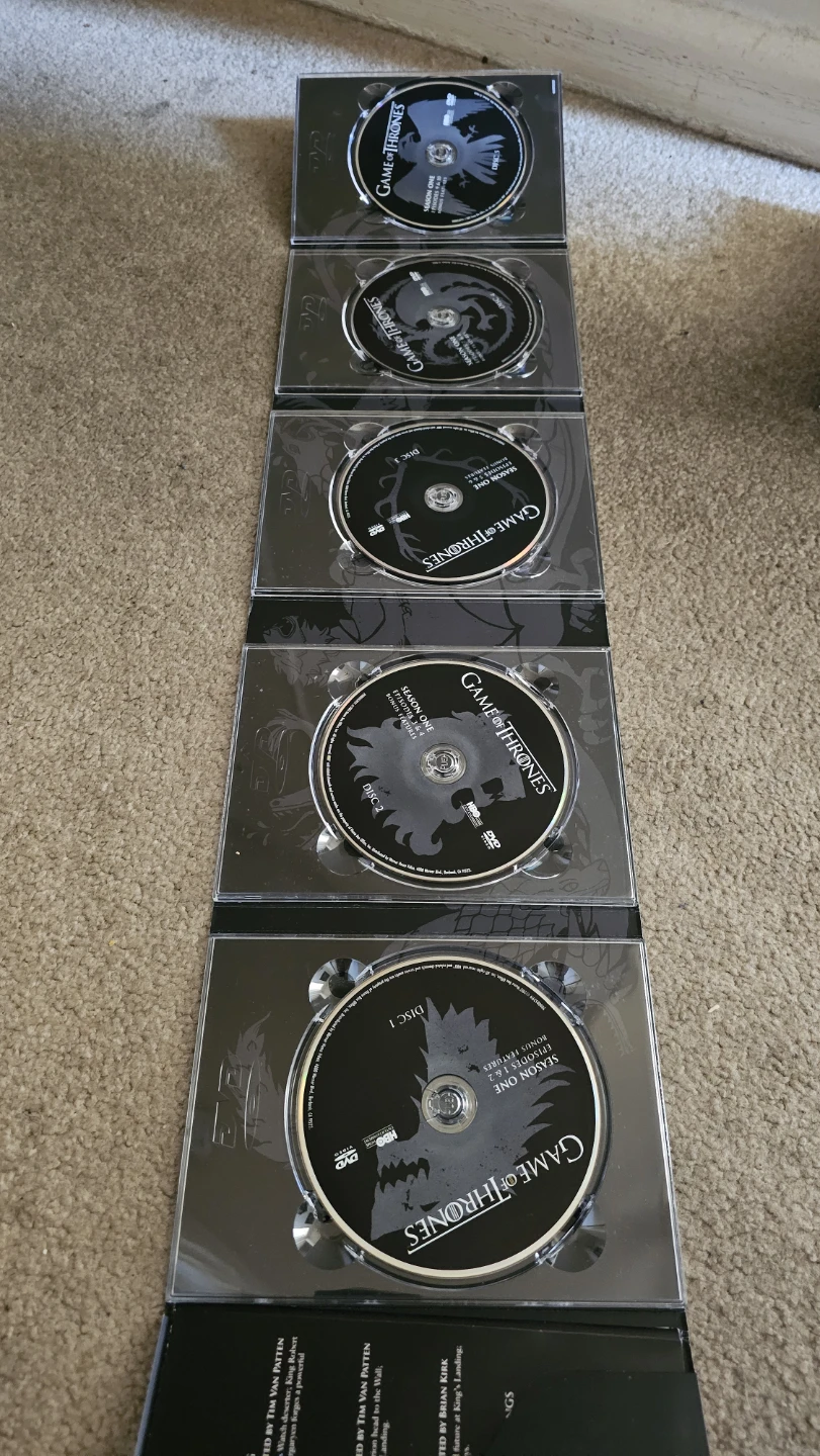 New Game of Thrones The Complete First Season DVD Set - photo 3