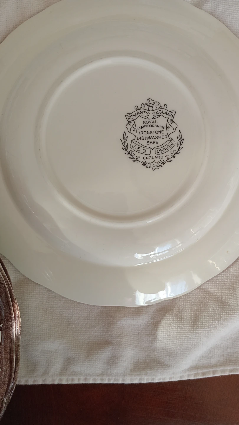 Royal Staffordshire "Woodland" Dinner Plates (Set of 5) - photo 3