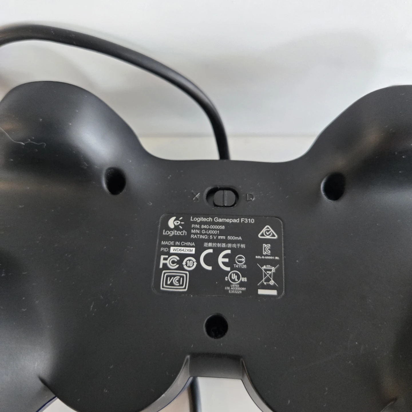 Logitech Gamepad F310 usb controller. Works well. Pc - photo 2