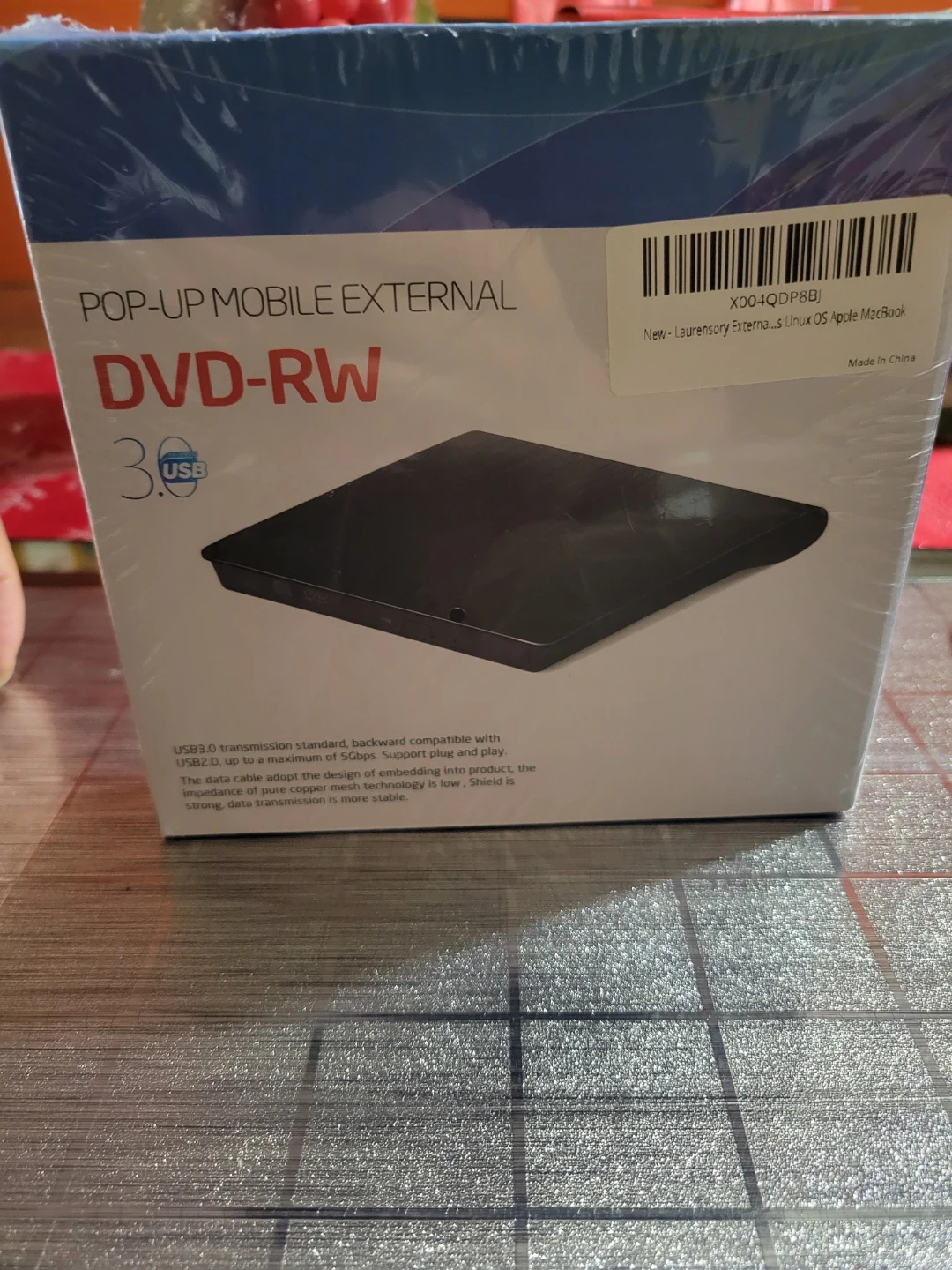 Pop-Up Mobile External DVD-RW Drive - photo 3