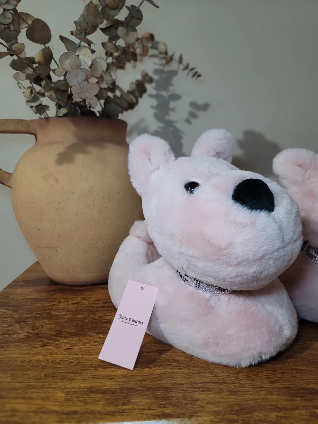 Juicy Couture Pink Scottie Dog Slippers Sz S (5-6) Y2K Viral - photo 4