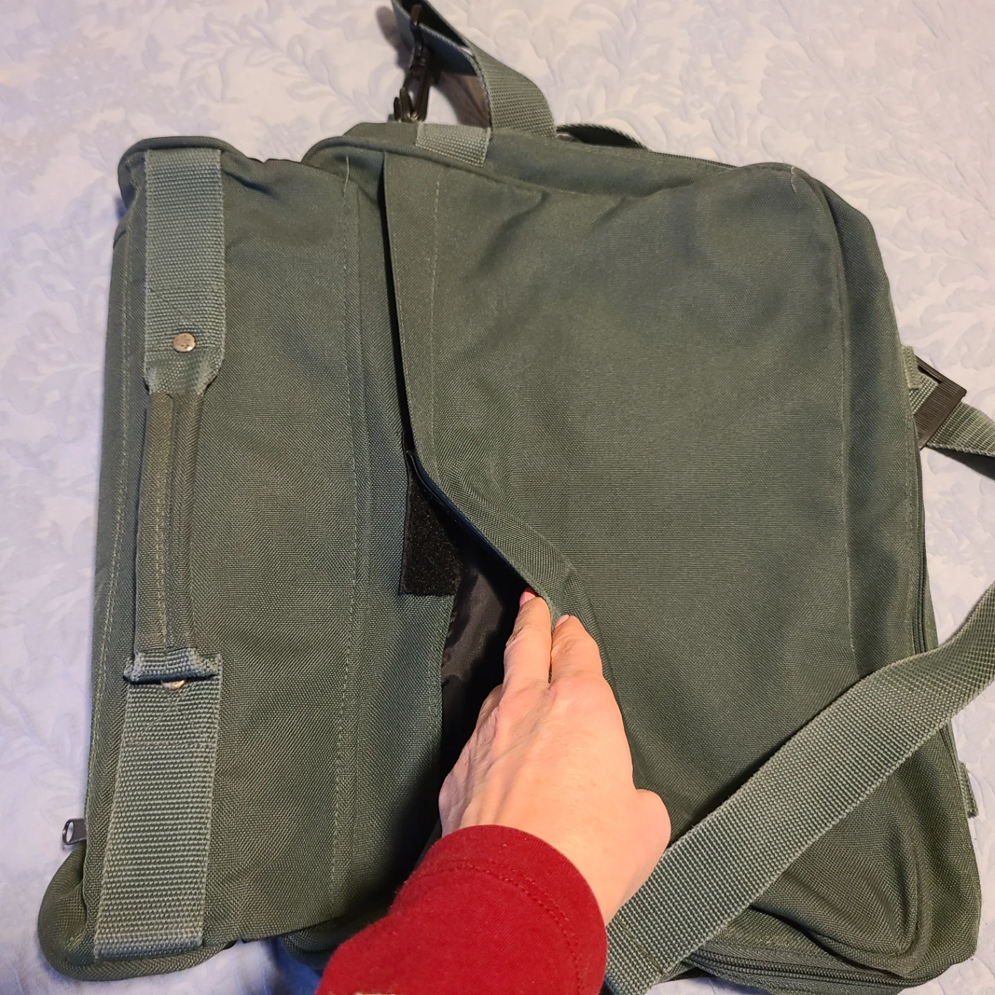 Green Messenger Bag - photo 5