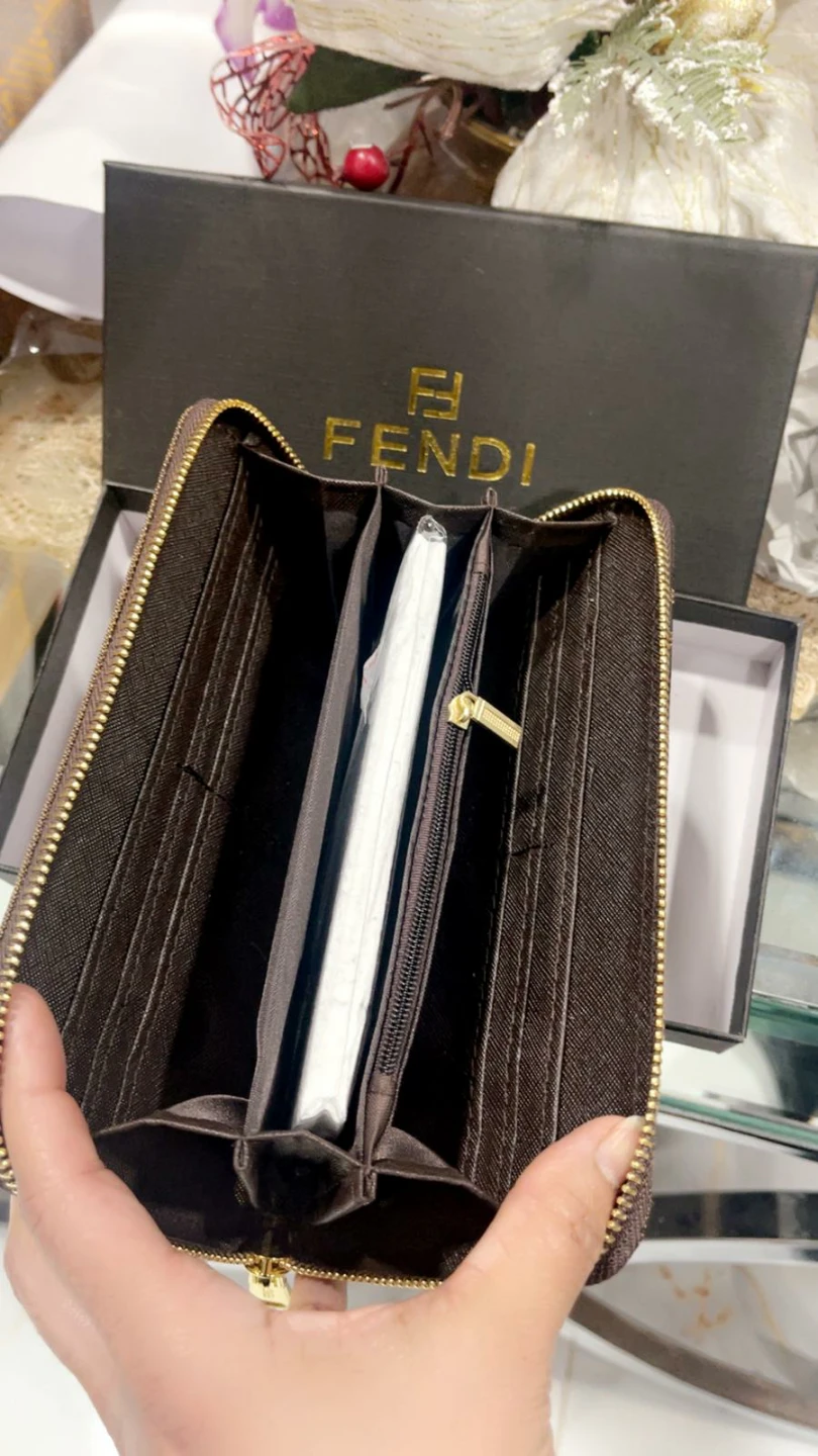 Fendi Monogram Zip-Around Wallet - photo 2