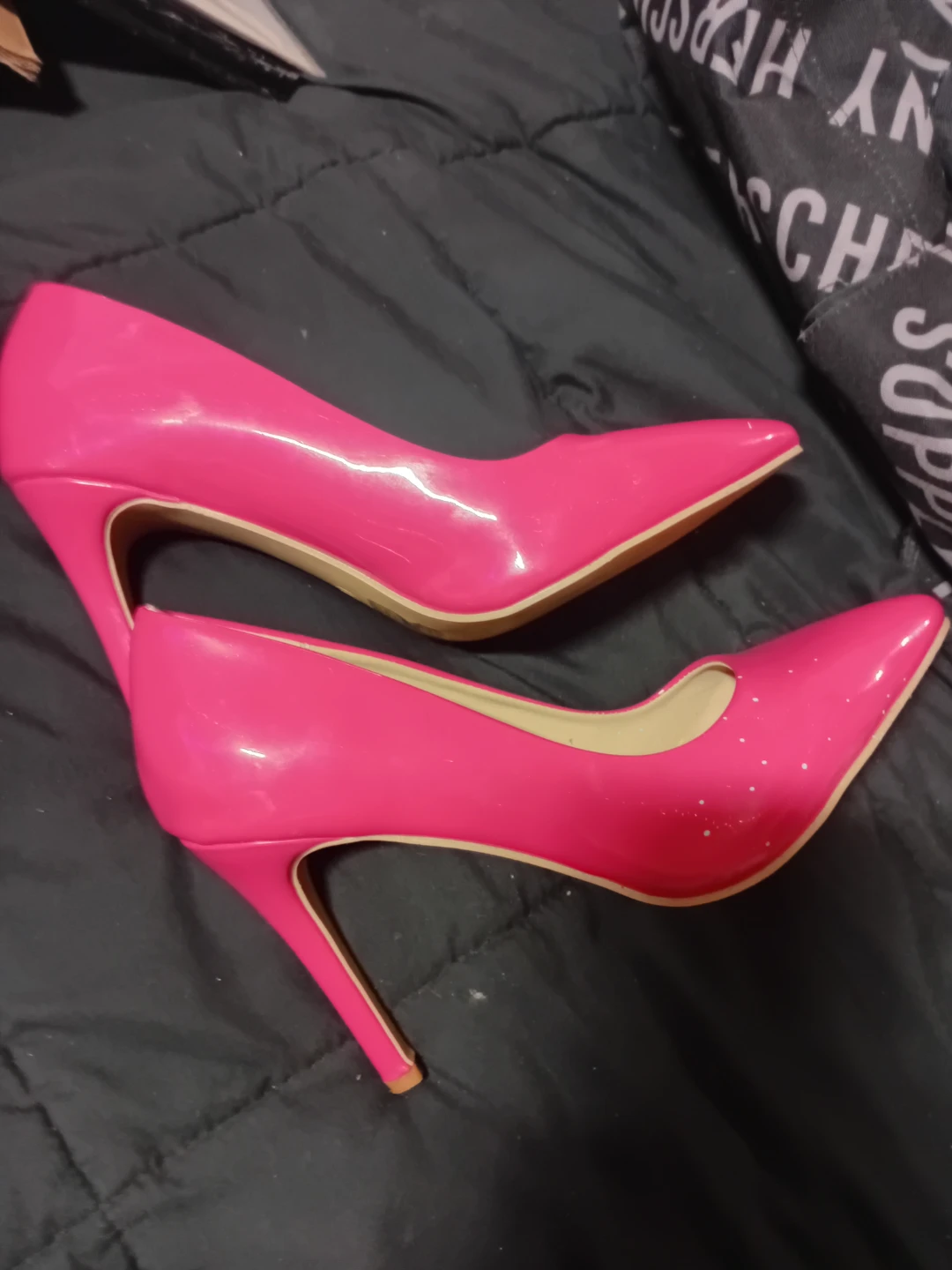 Pink High Heel Pumps