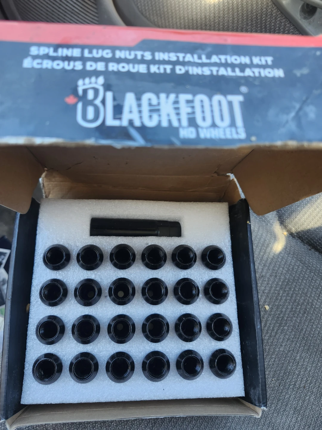 Blackfoot HD Wheels Spline Lug Nuts Installation Kit - photo 2