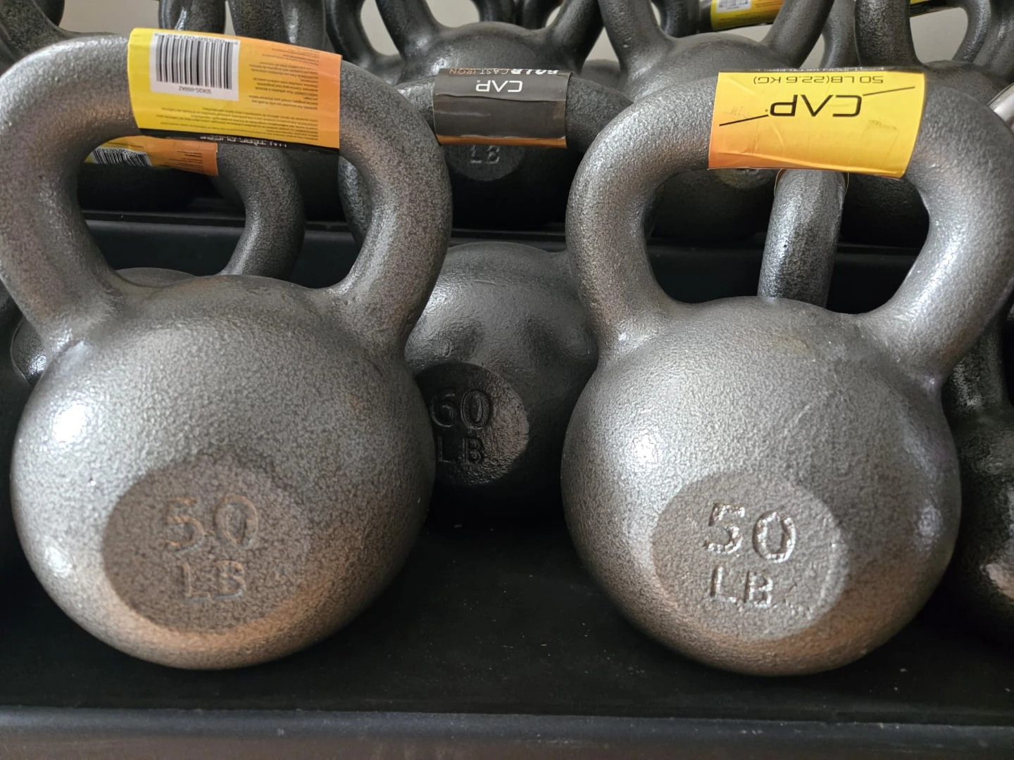 CAP 50 lb Cast Iron Kettlebell