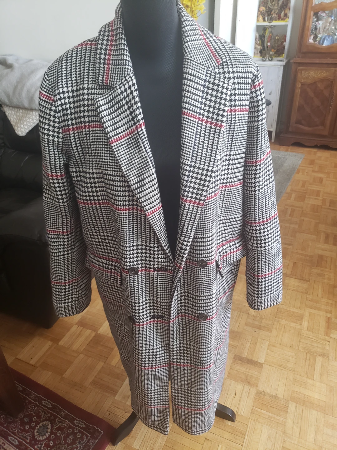 Forever 21 Contemporary Houndstooth Blazer - Medium🏆 - photo 3