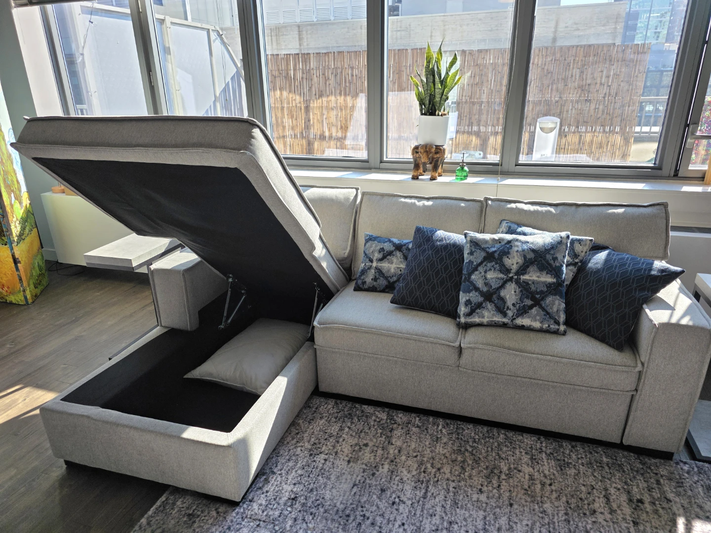 Playscape 2 Piece Sectional (Full Bed + Storage)