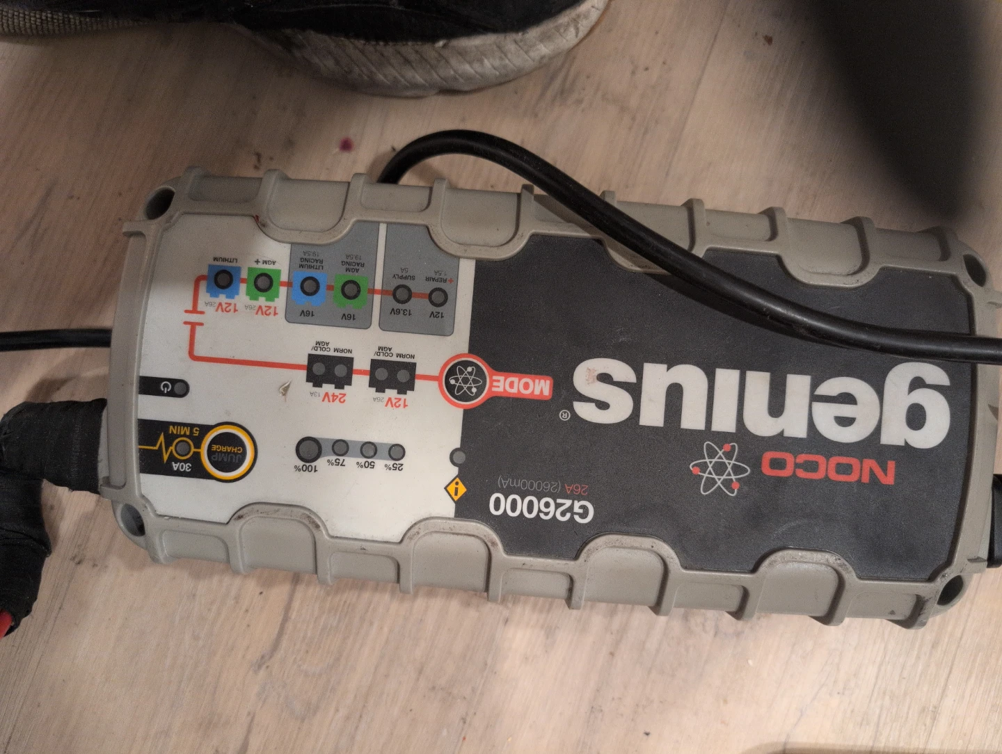 NOCO Genius G26000 26A Battery Charger - photo 3