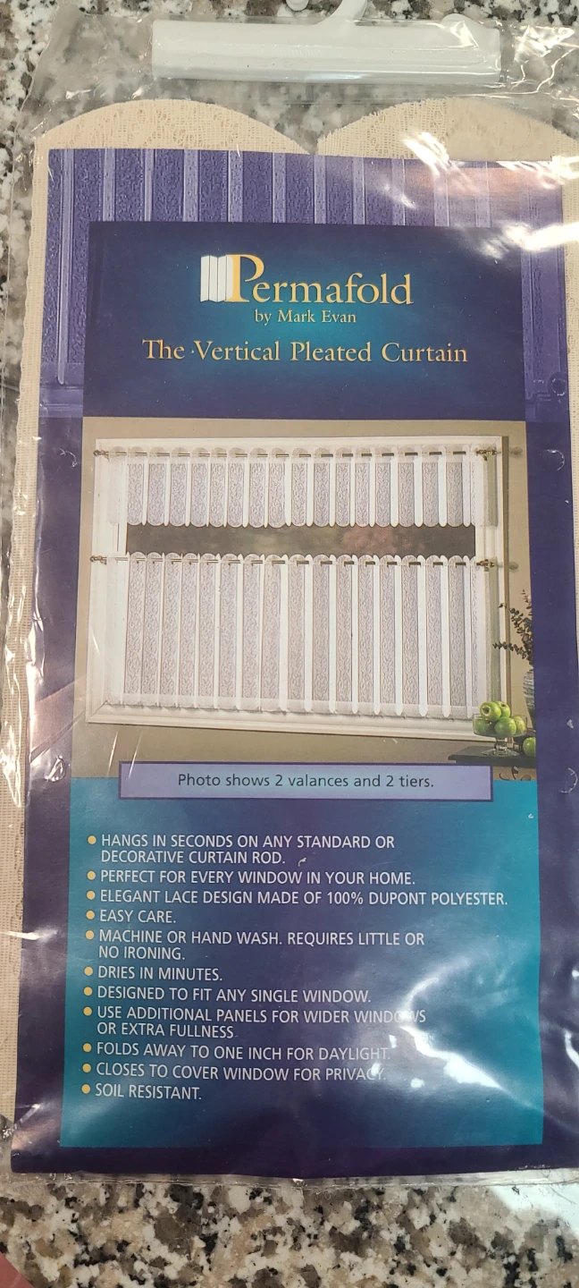 5 packages Permafold valances - photo 3
