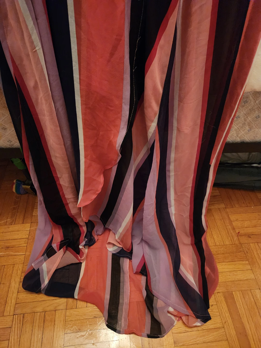Cleo Striped Maxi Dress Size 10 - photo 3