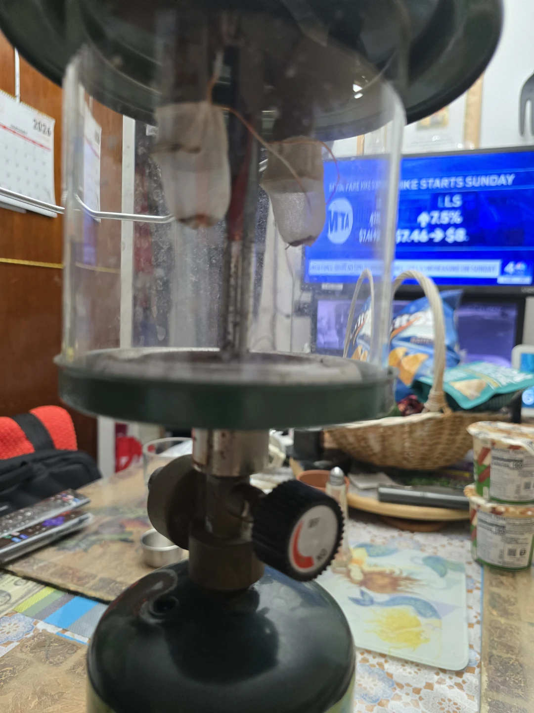 🥕 Wenzel 2-Mantle Propane Lantern Outdoor Camping - photo 3