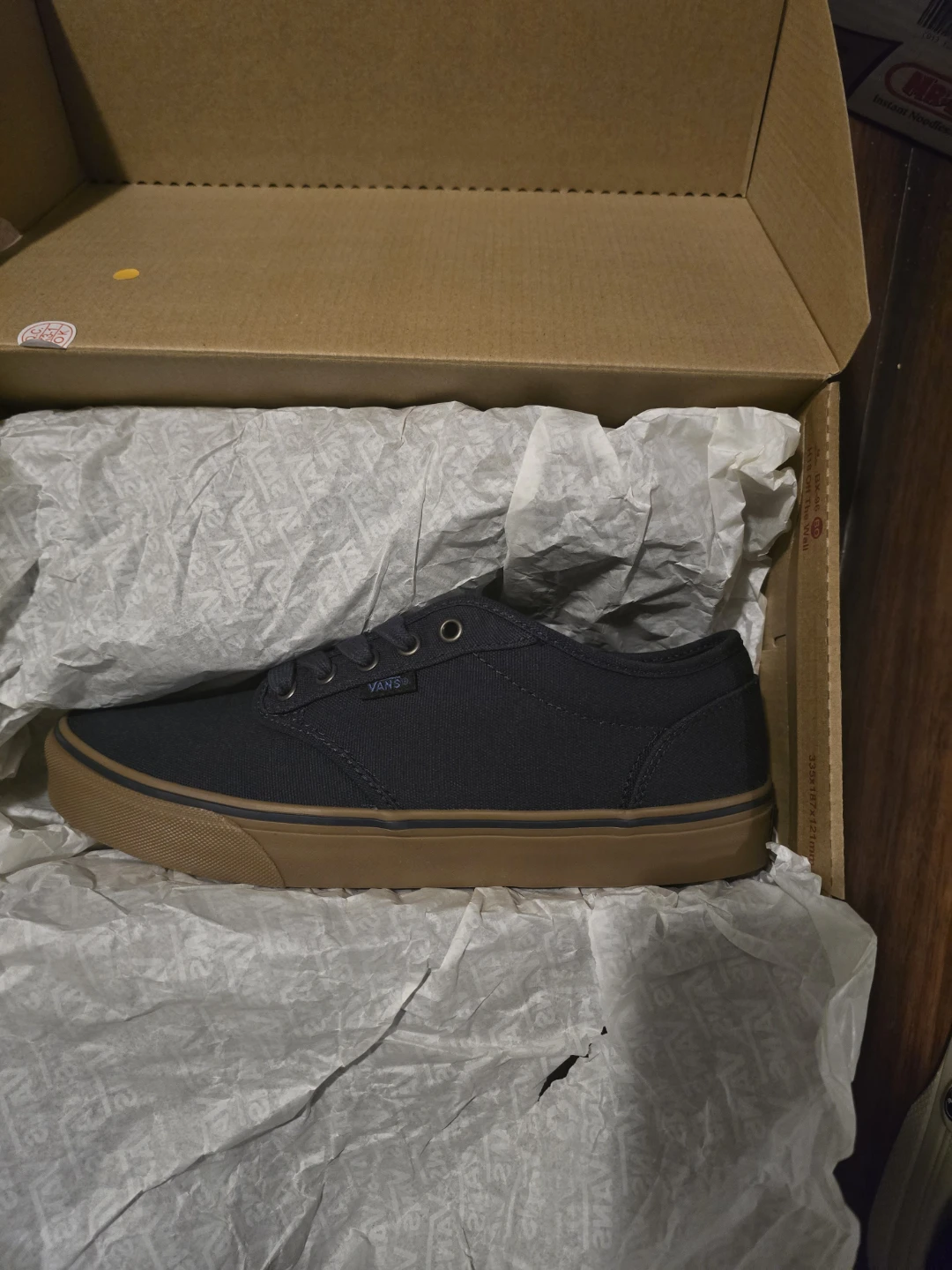 Vans Lace-Up Canvas Sneakers with Gum Soles