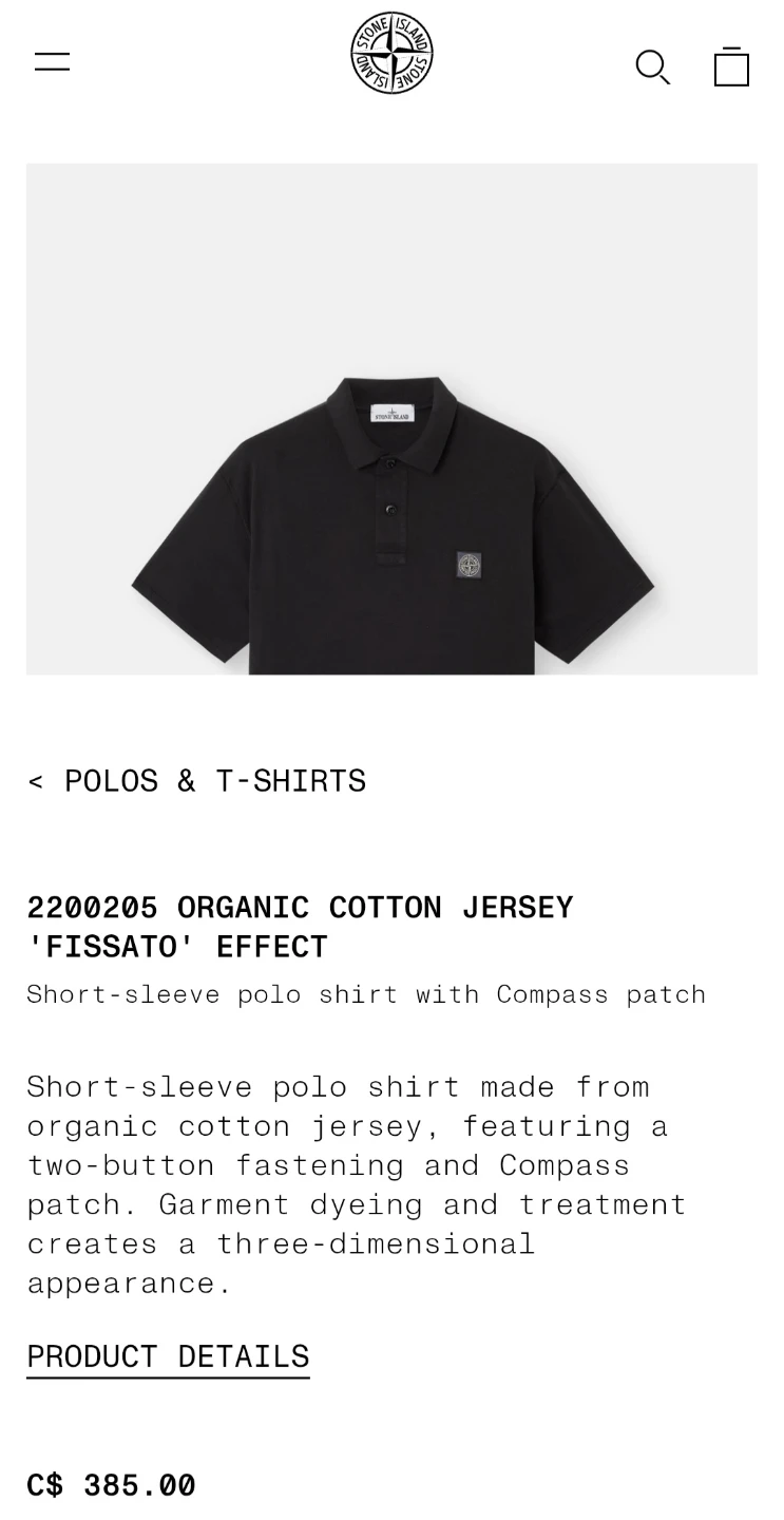 Brand new Stone Island Polo - Size Medium - photo 2