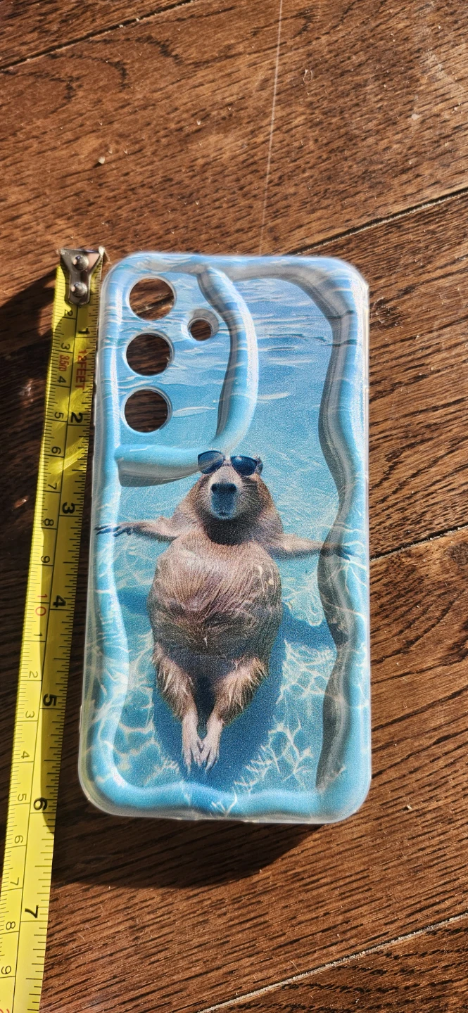 Phone Case with Relaxing Capybara s25 - photo 2