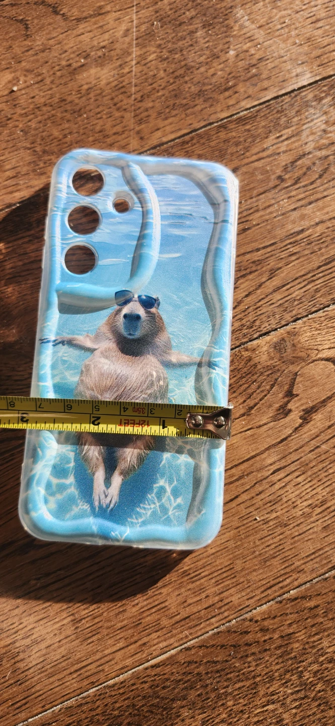 Phone Case with Relaxing Capybara s25 - photo 4
