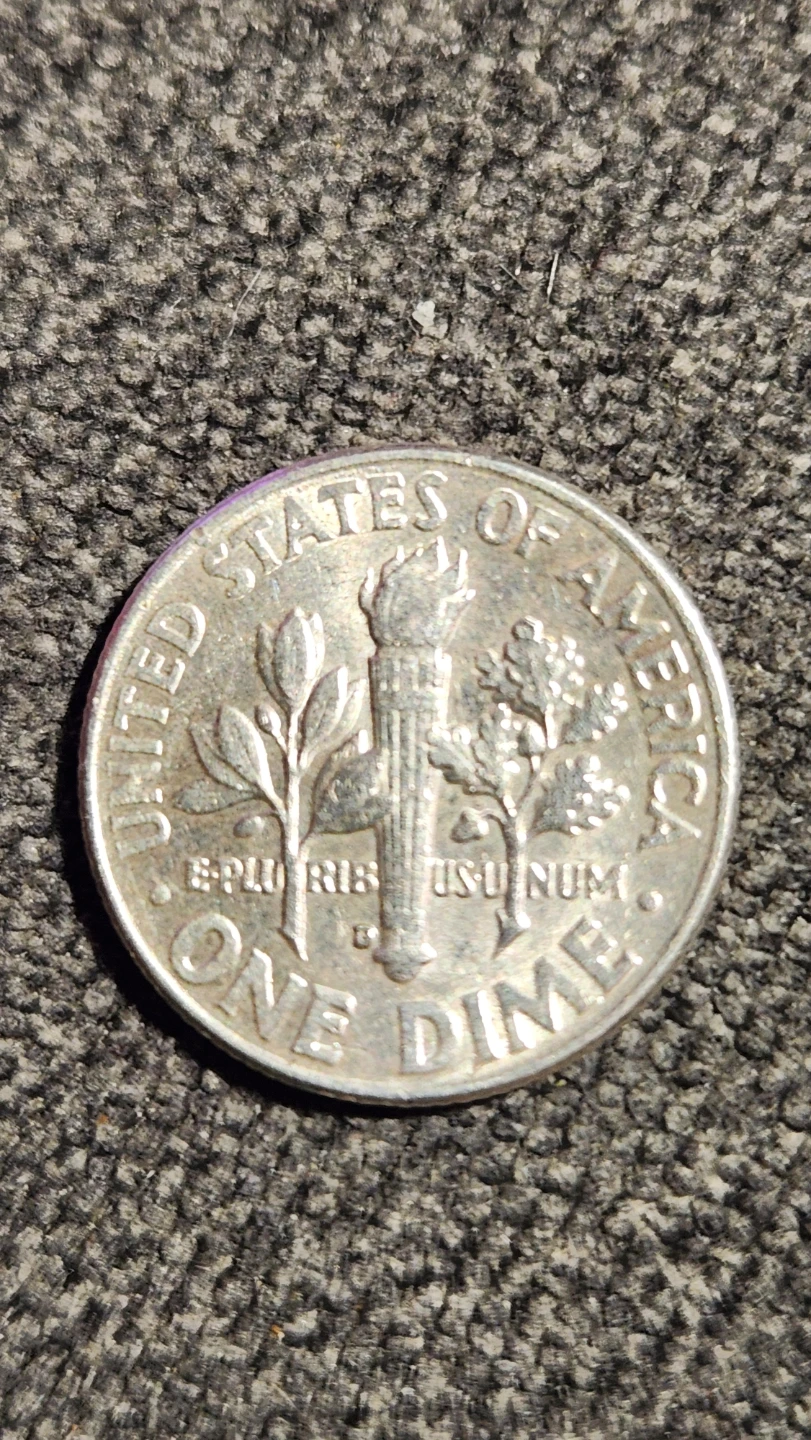 1962 US Silver Dime - photo 2