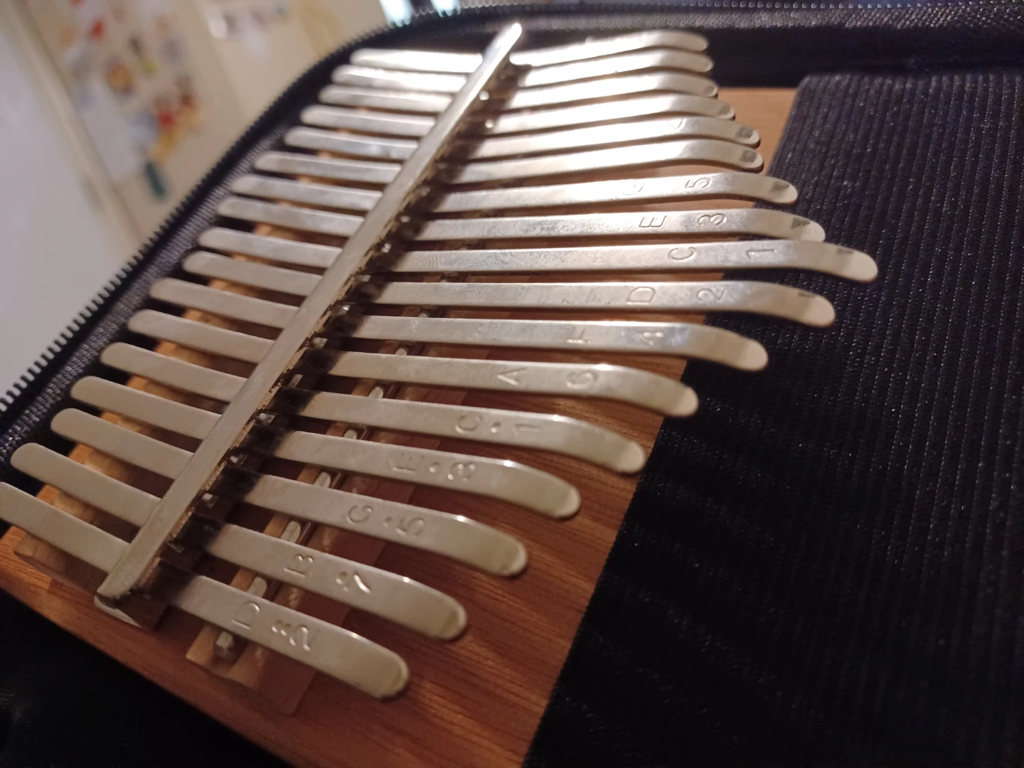 Kalimba Thumb Piano 17 Keys with Case - photo 2