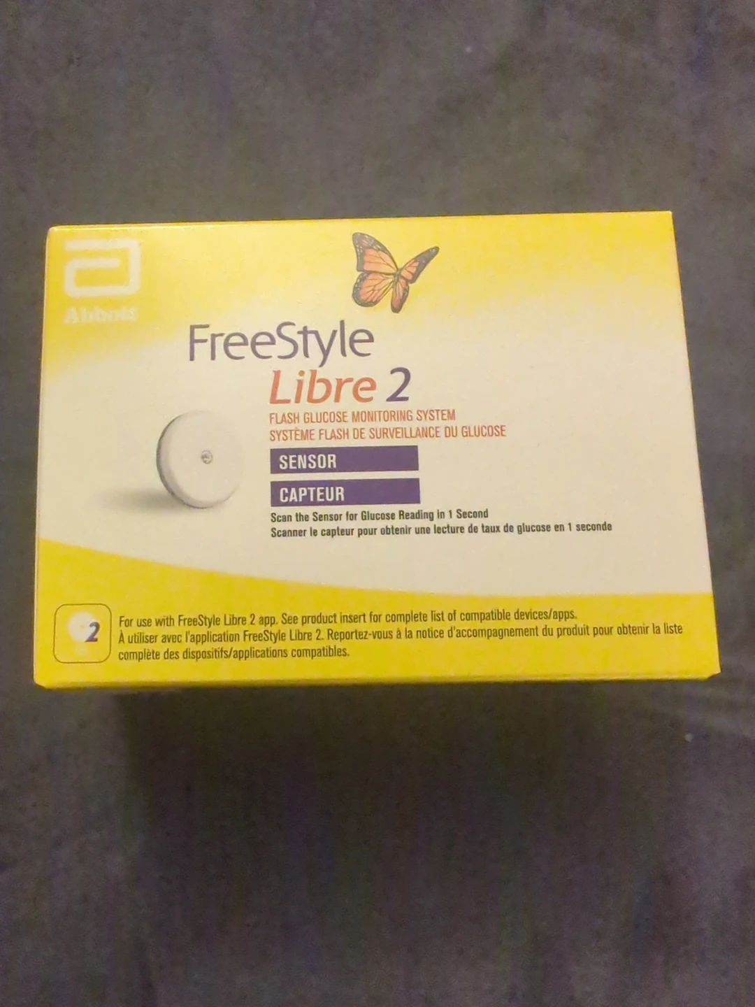 Abbott Freestyle Libre 2 Flash Glucose Monitoring System Sensor