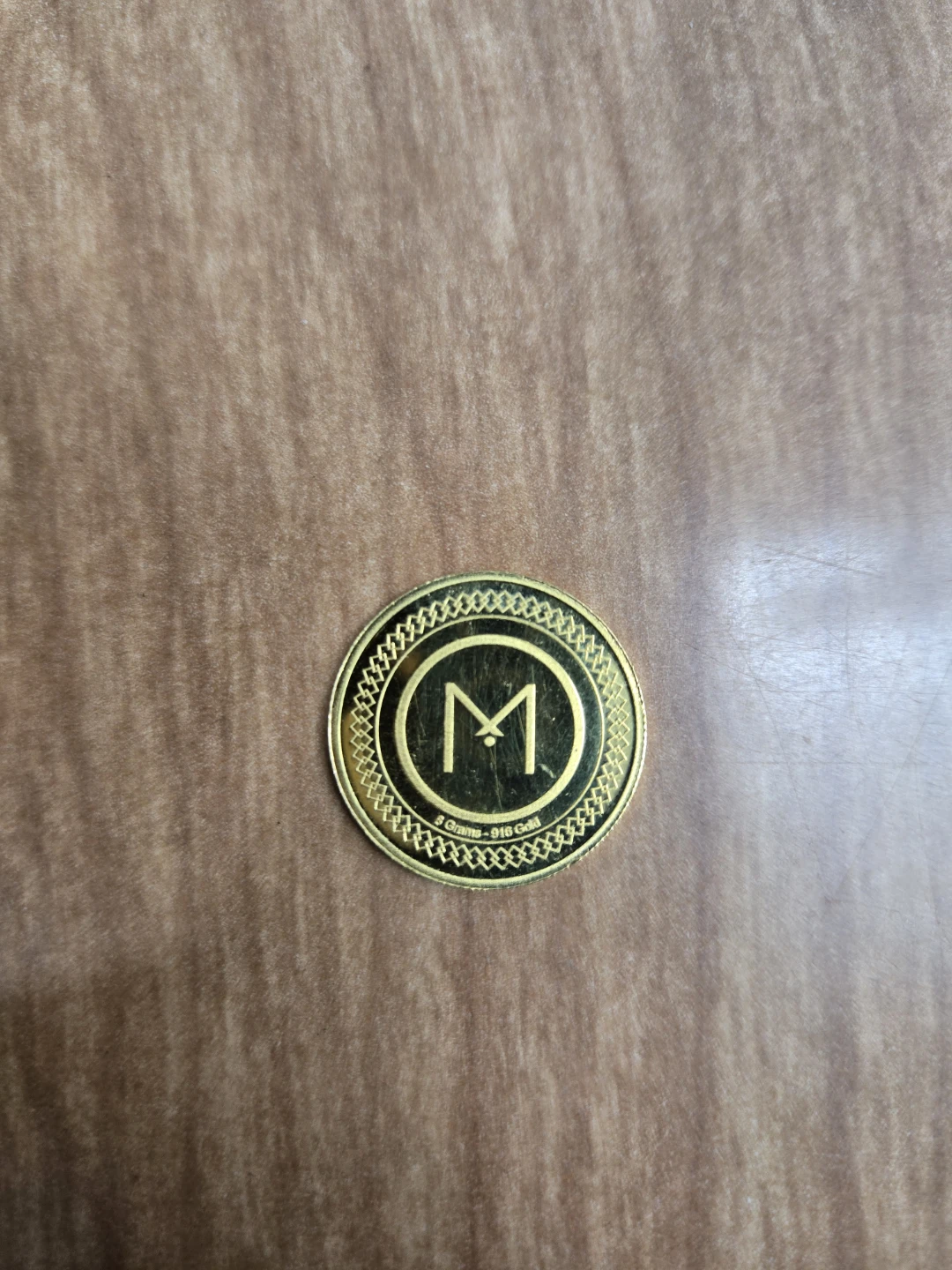 8 Gram 916 Gold Coin