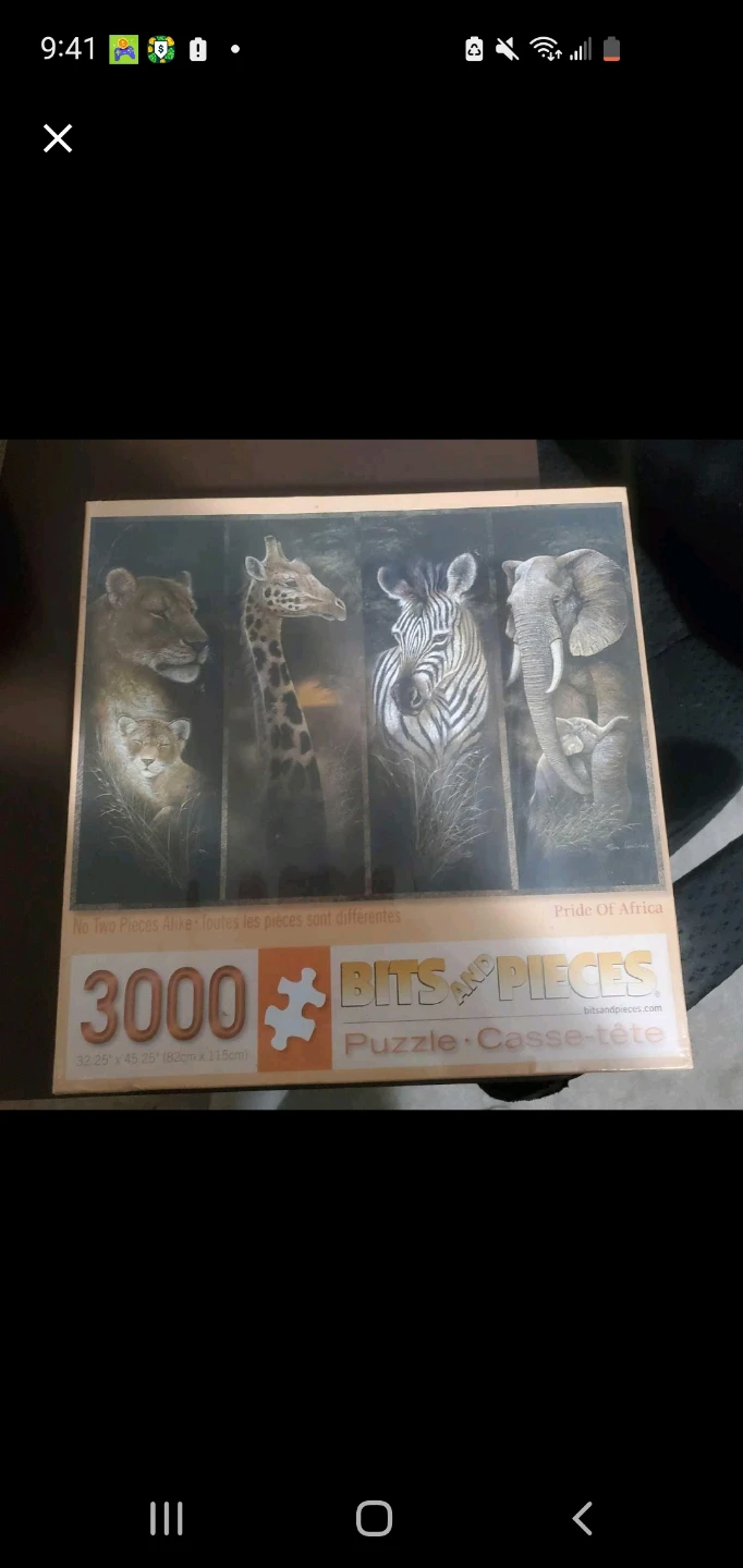 PRIDE OF AFRICA JIGSAW PUZZLE 🏆
