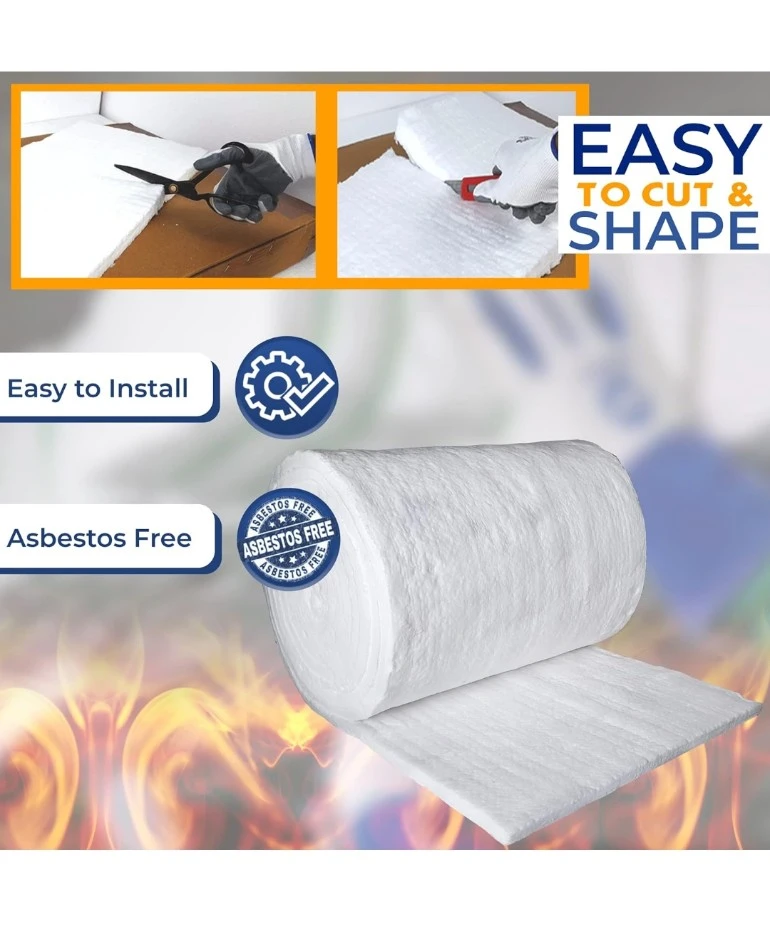 Ceramic Fiber Insulation Blanket - 2400°F Rated - photo 3