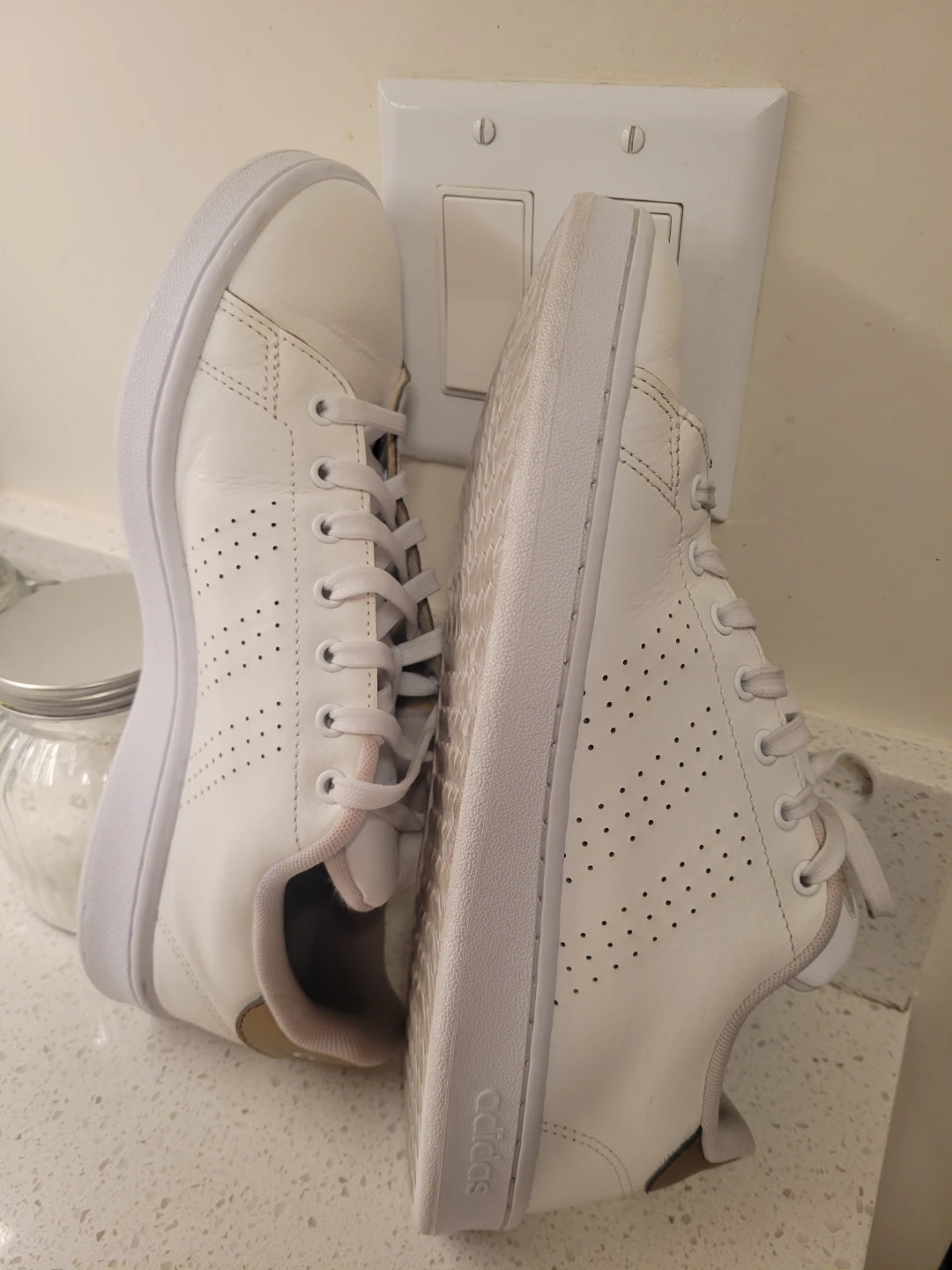 Adidas White Sneakers