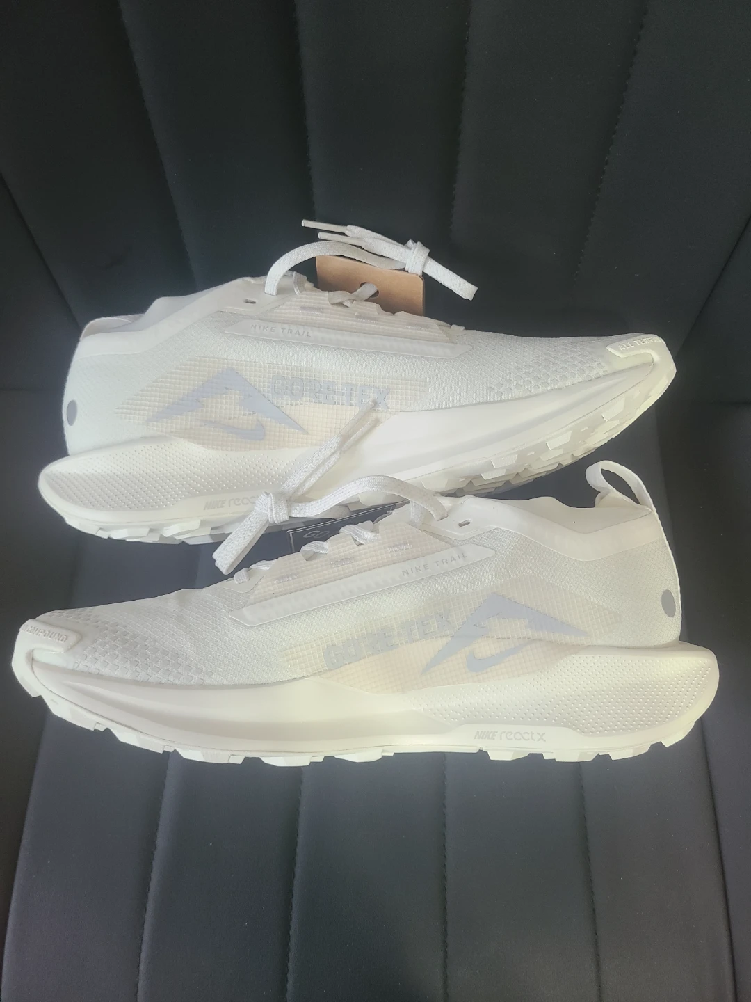 Nike Pegasus Trail 5 GORE-TEX White Running Shoes size 10 - photo 2
