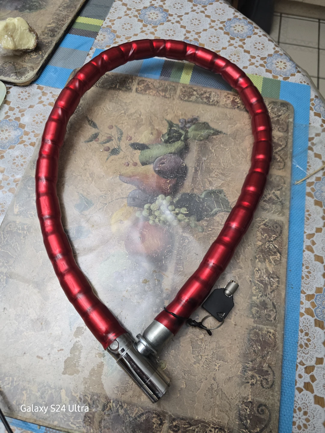 🥕 Keyed Cable Security Lock Heavy-Duty