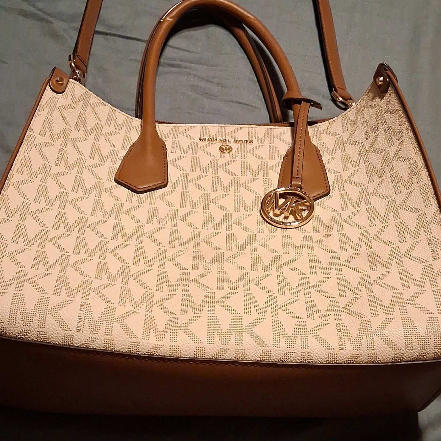 Michael Kors Signature Monogram Tote Bag