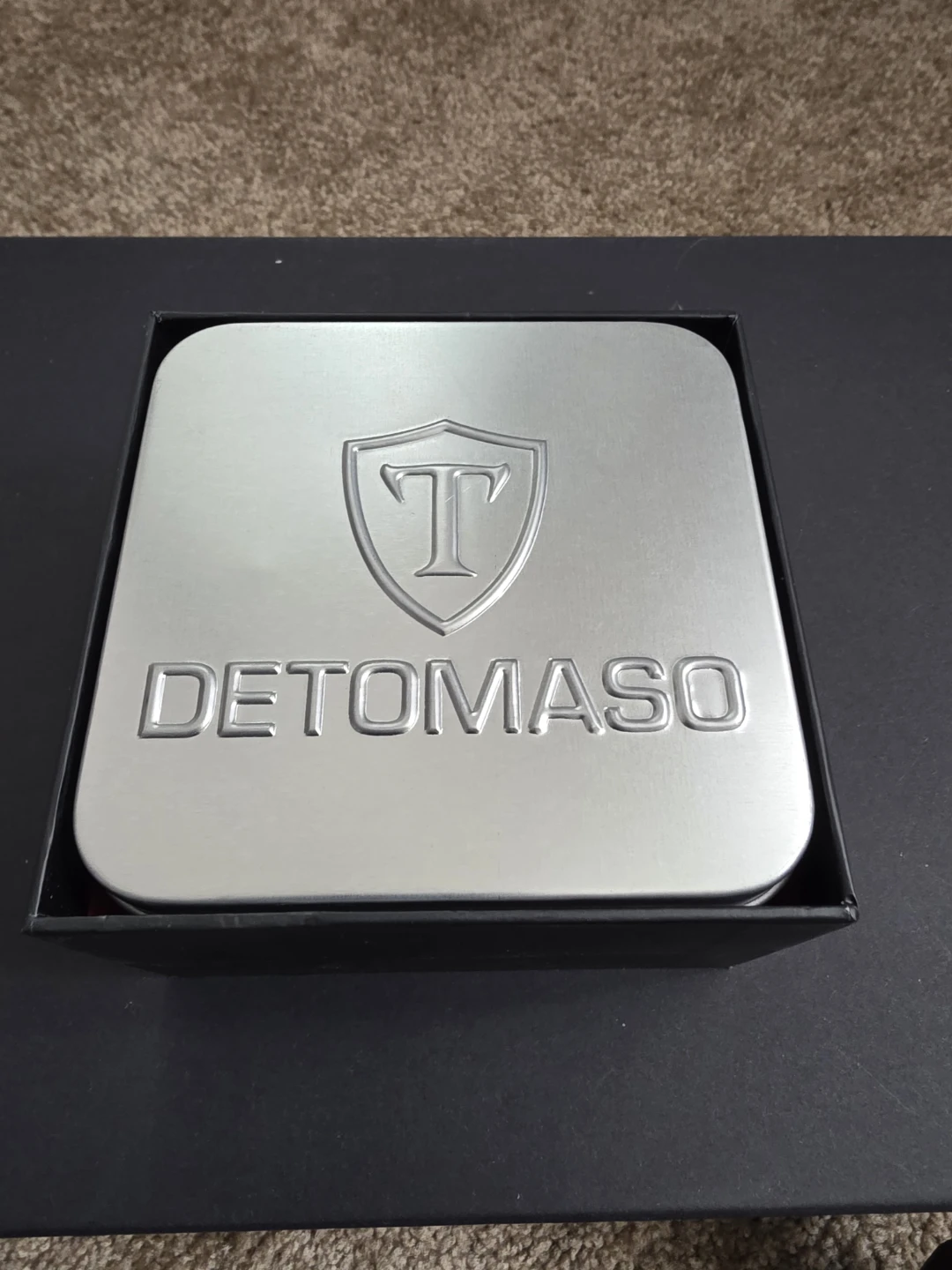 DETOMASO Automatic Chronograph Watch - Silver Stainless Steel - photo 3