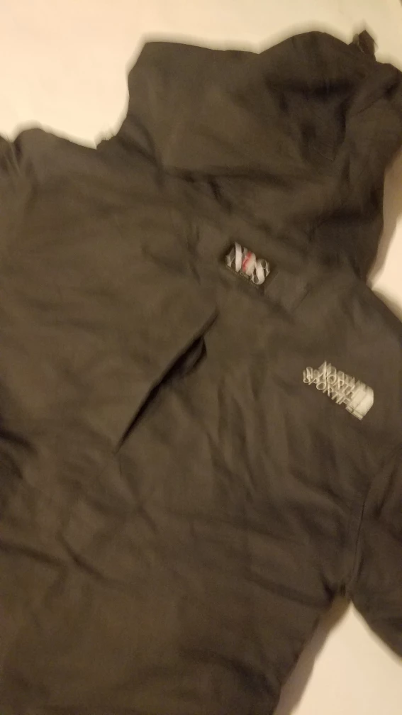 North Sportif Black Hooded Winter Jacket - photo 4