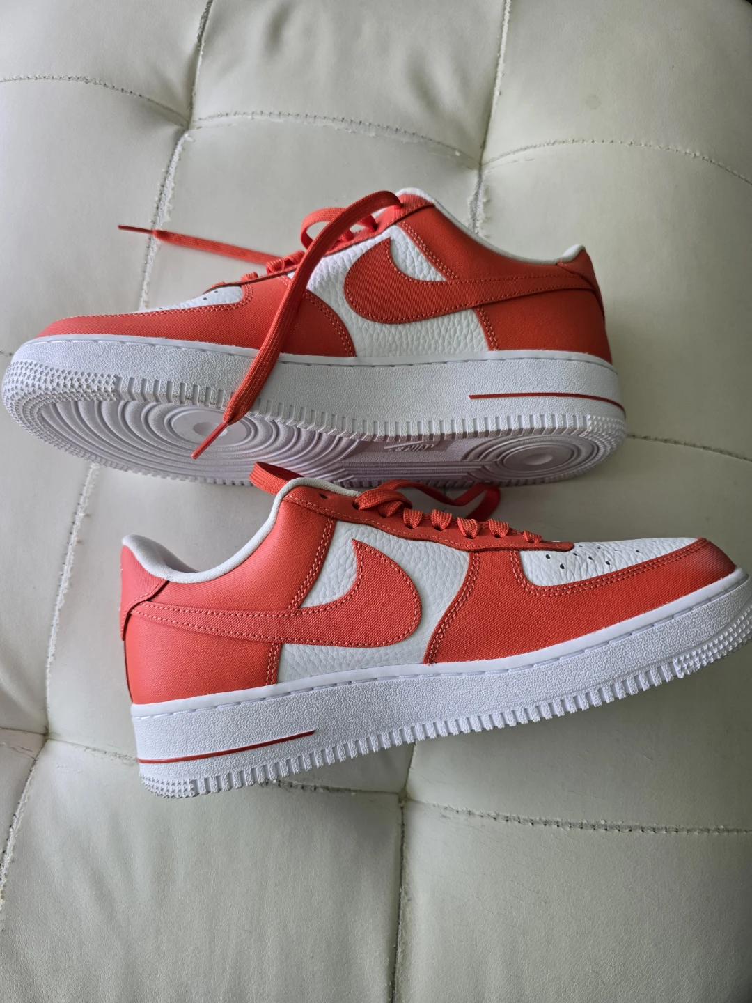 Nike Air Force 1 Low  — White/Habanero Red | US 8 - photo 3