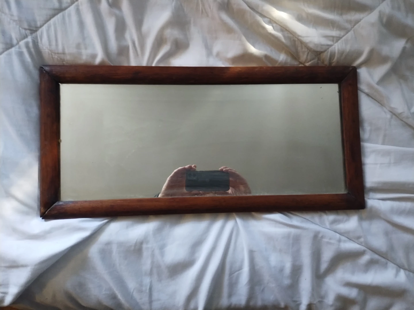 Wooden Framed Mirror
