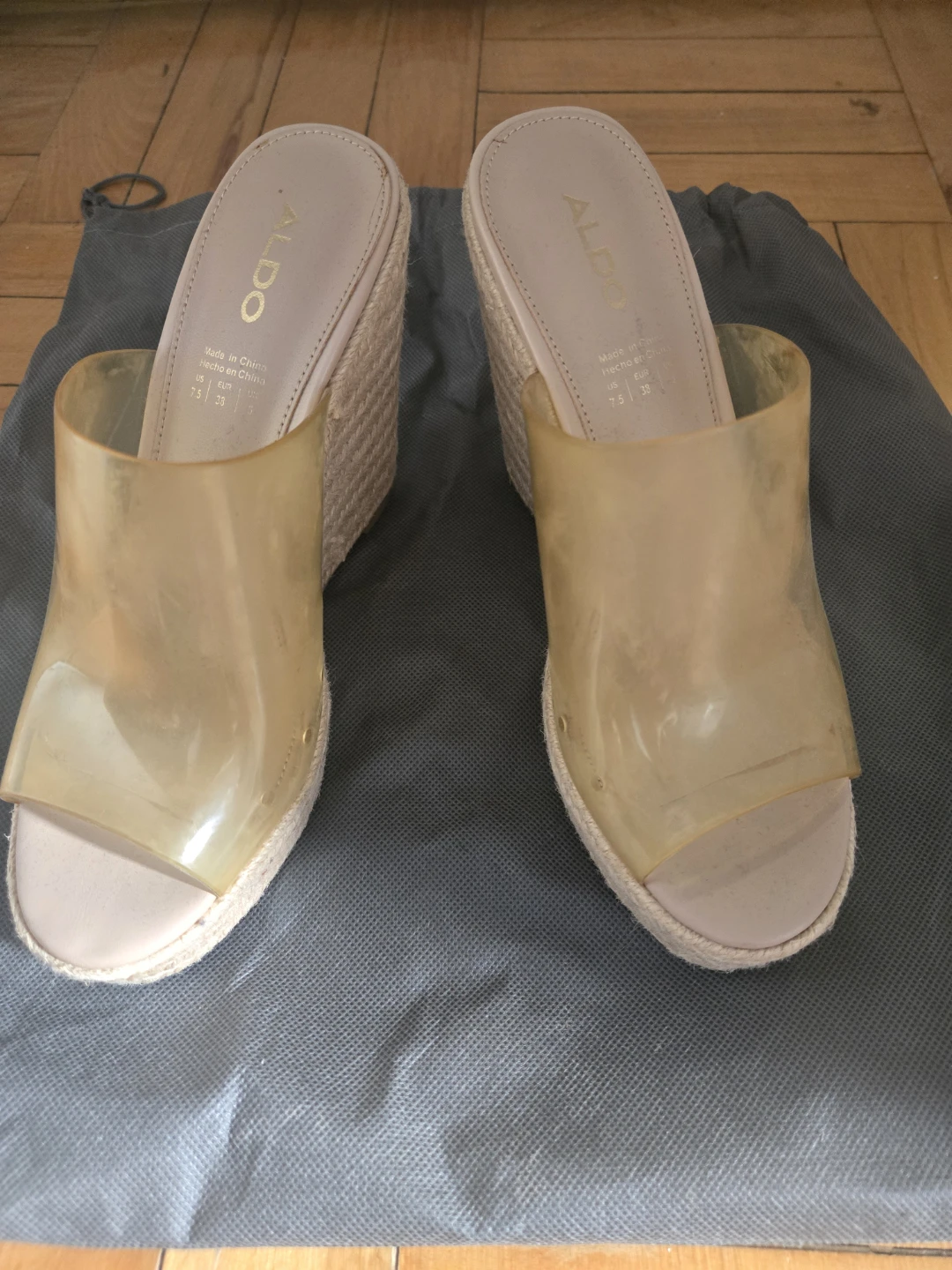 ALDO Women's Wedge Mules - Size 7.5