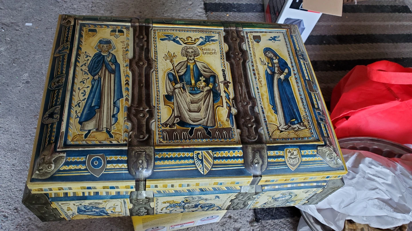 E. Otto Schmidt Nuremberg Lebkuchen Tin - photo 4