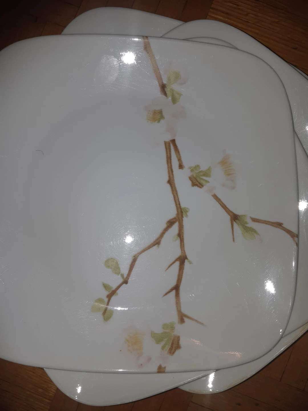 Corelle Vitrelle Plates - Cherry Blossom Design 🥕 - photo 3