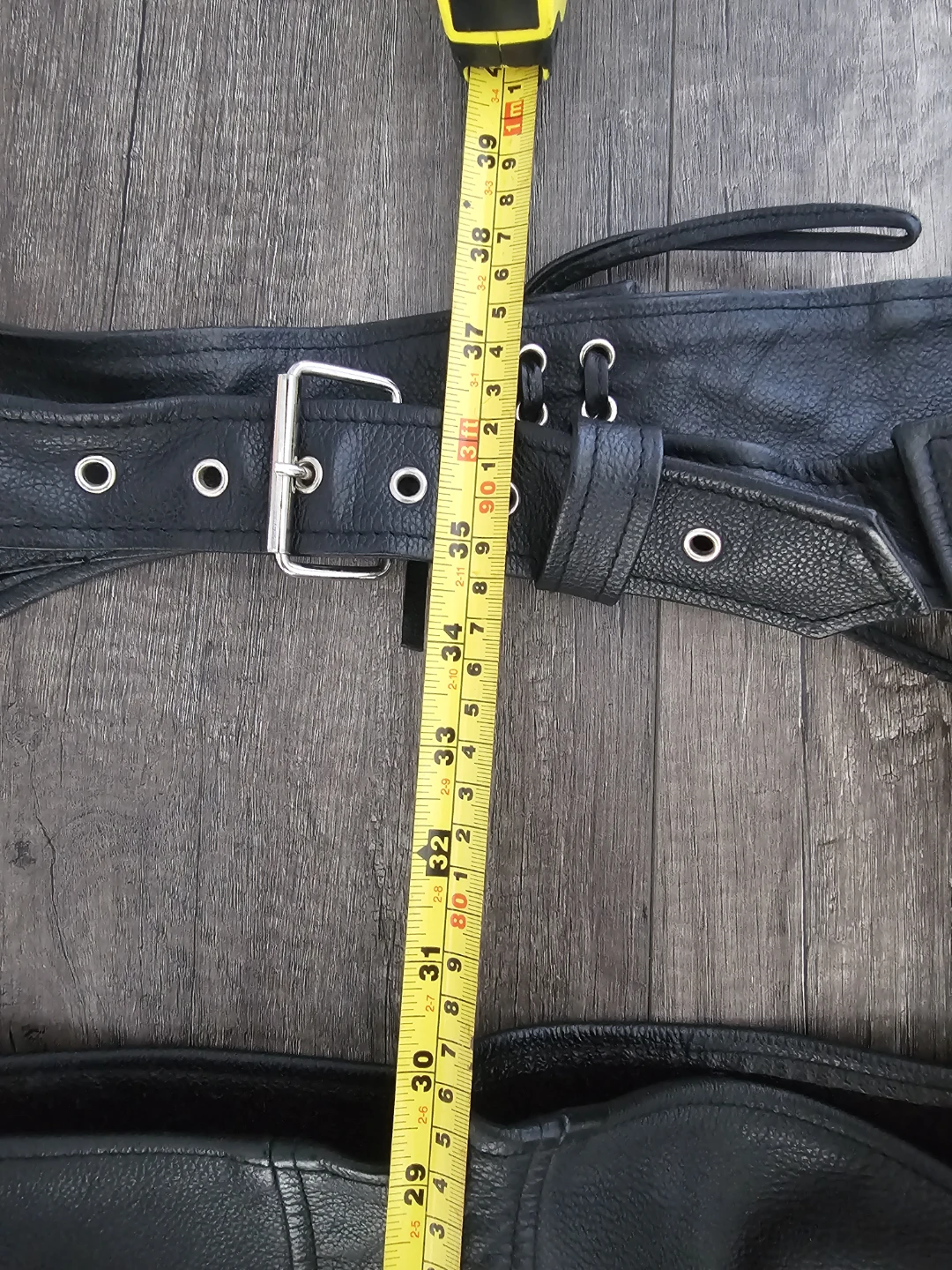 Wilsons Leather Motorcycle Chaps - Size L - photo 2