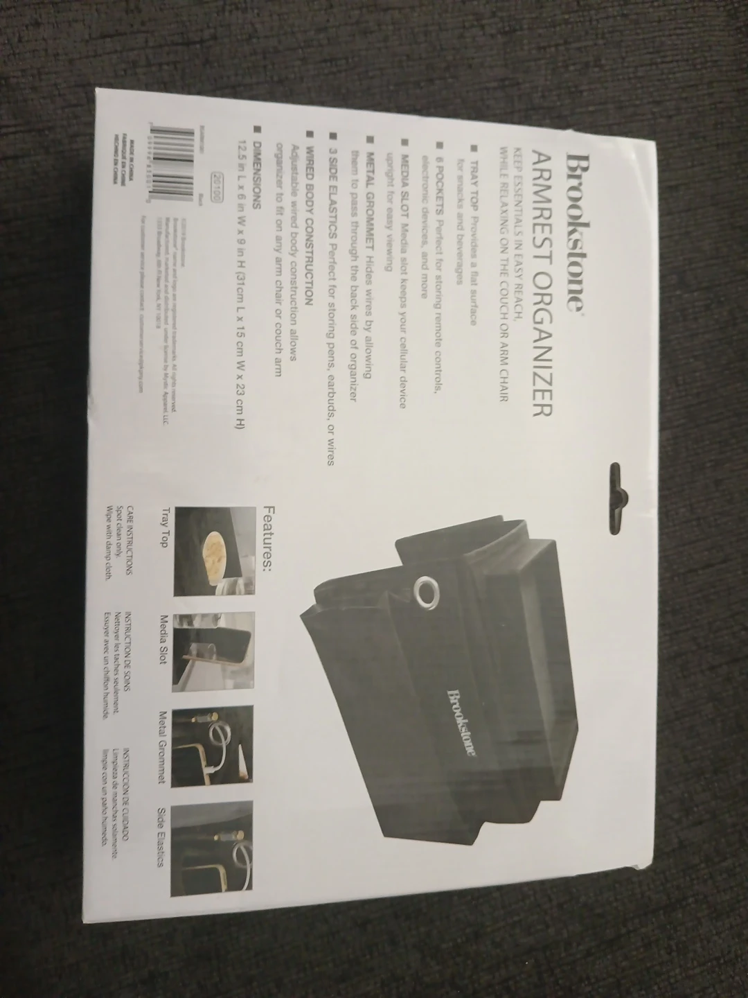 Brookstone Armrest Organizer - photo 2