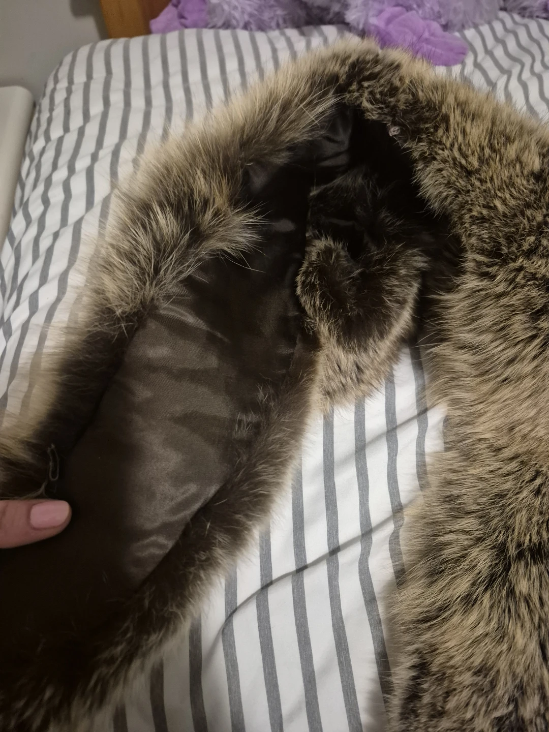 Real Fur Collar - photo 5