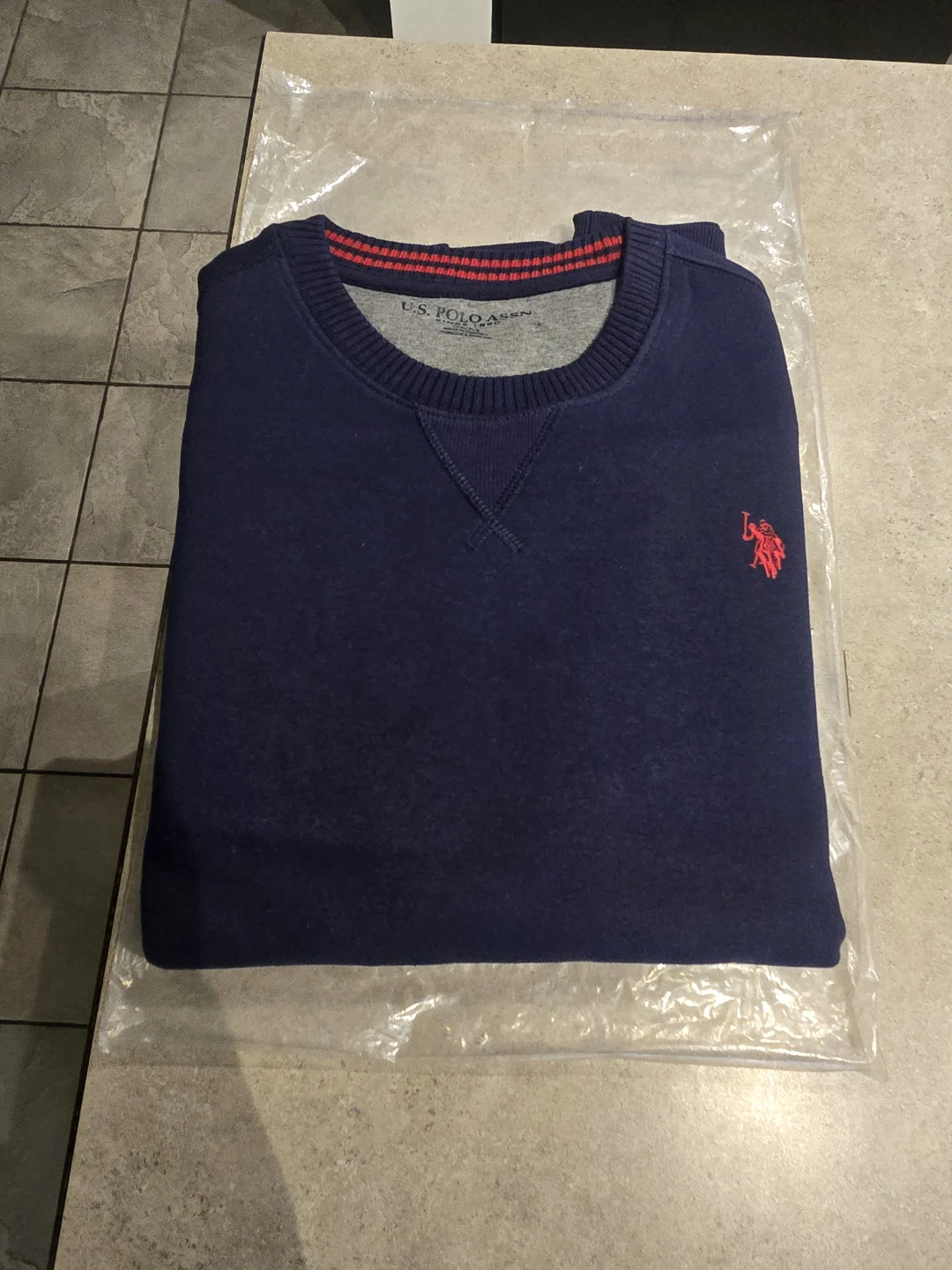 U.S. Polo Assn. Men's Crew Neck Sweatshirt