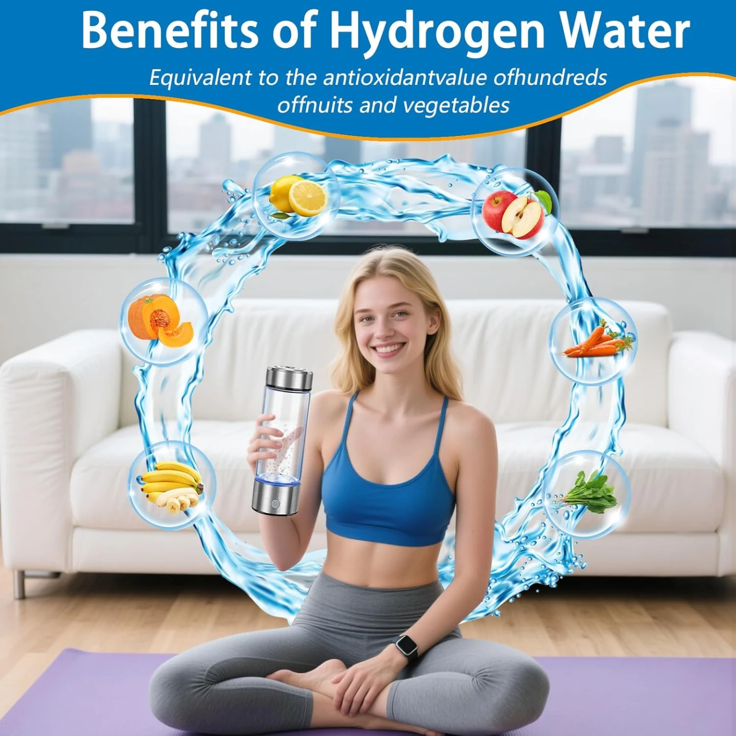 NEW Portable Hydrogen Water bottle - photo 5