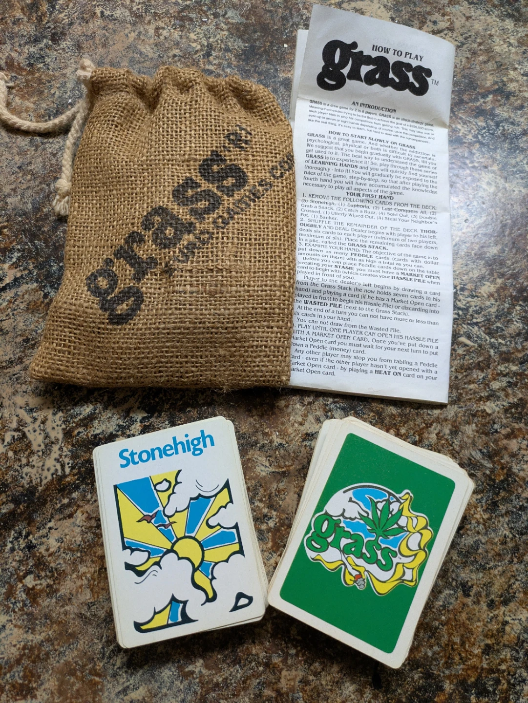 Grass Card Game