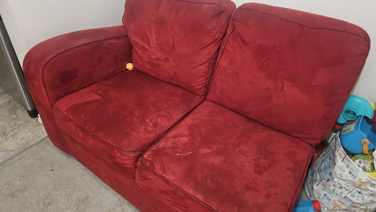 Free Red Sectional Sofa - photo 3
