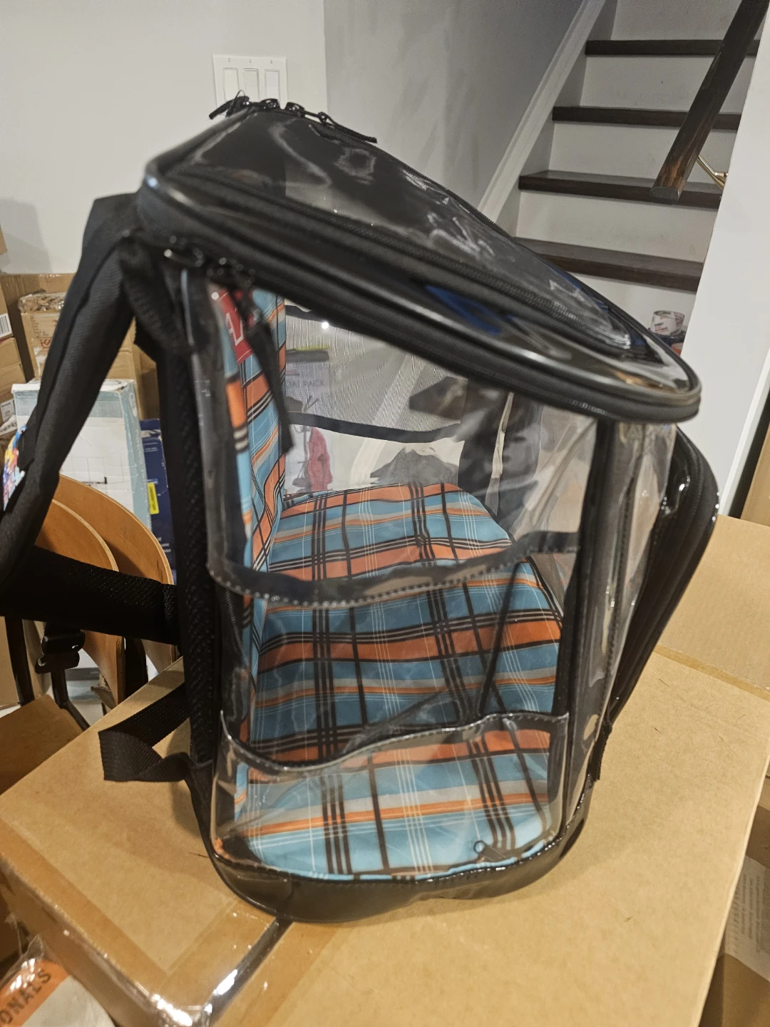 Clear Pet Carrier Backpack - photo 3