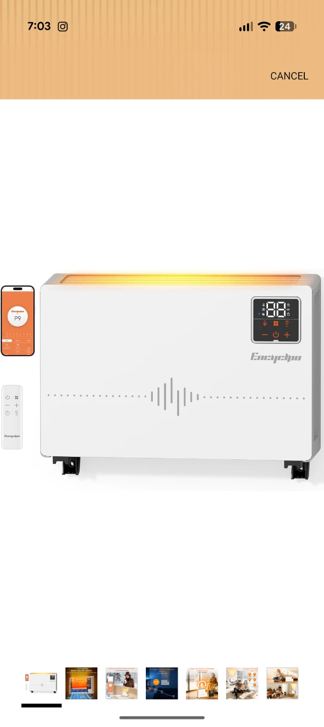 Encyclpo Portable Electric Heater