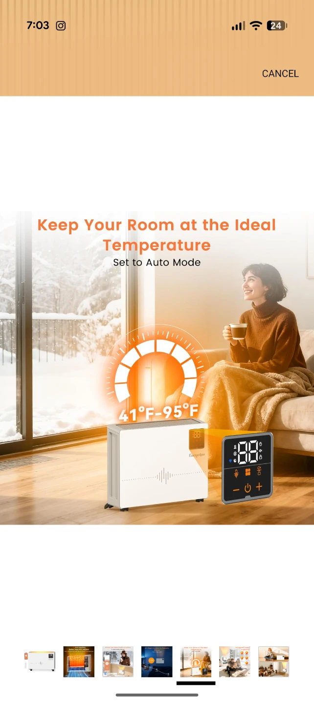 Encyclpo Portable Electric Heater - photo 5