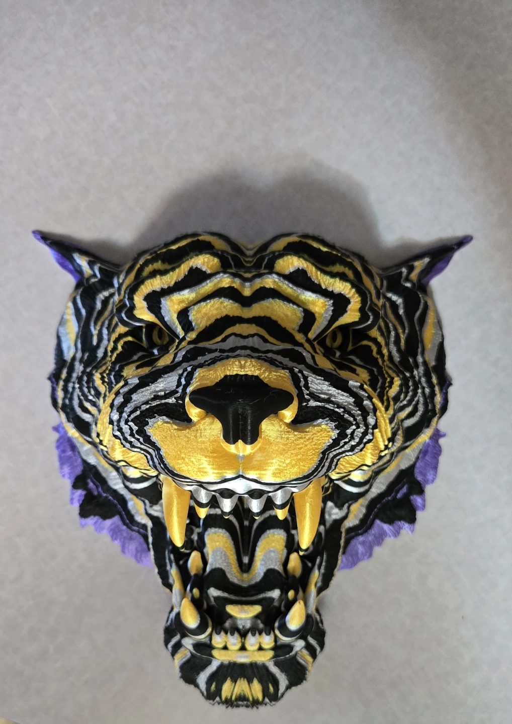 3D Printed Decorative Wall Art - Phoenix Design