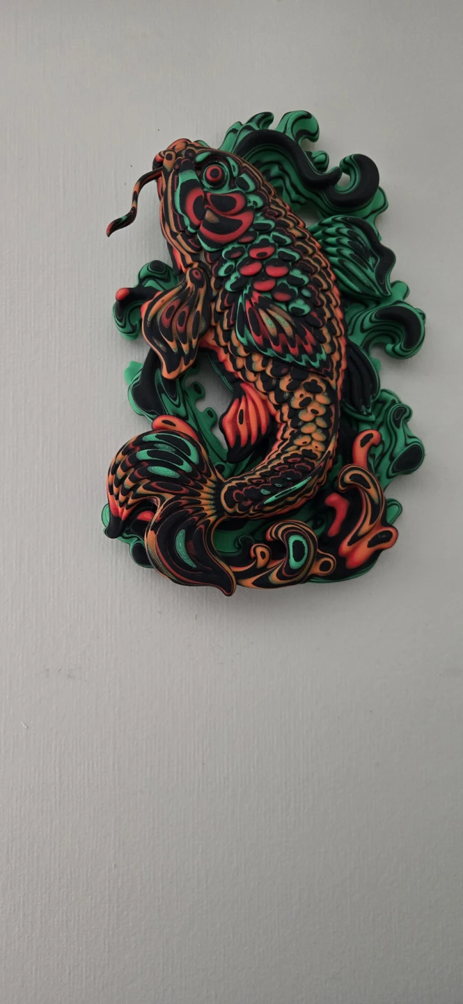 3D Printed Decorative Wall Art - Phoenix Design - photo 4