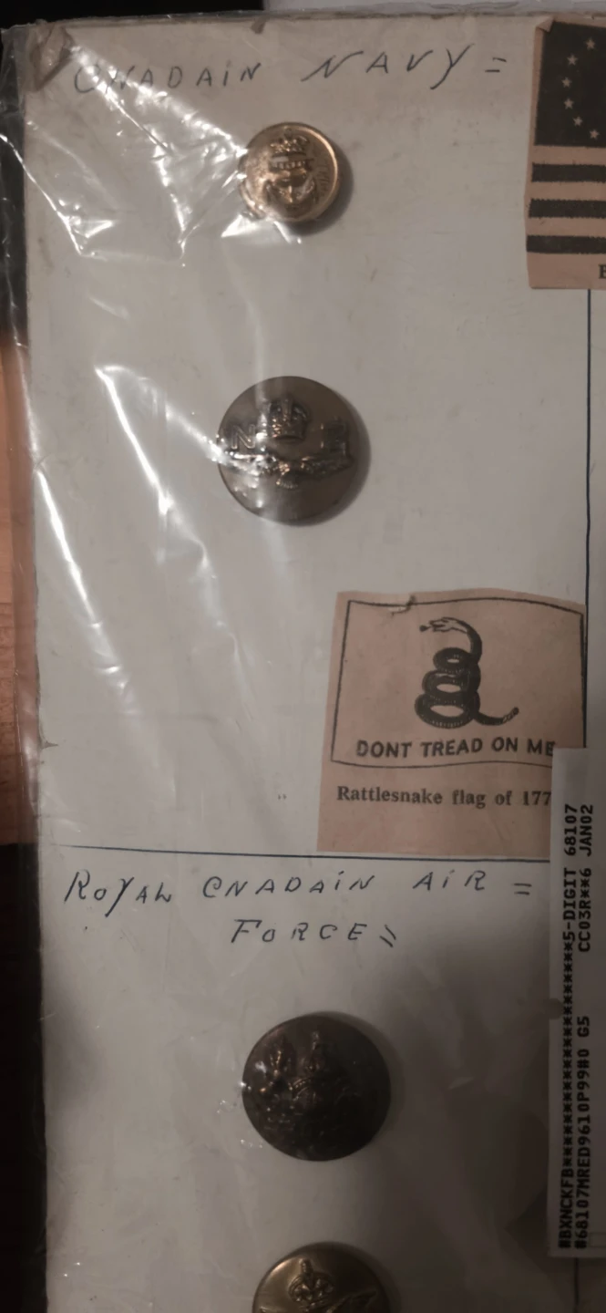 Collection of Military and Historical Buttons - photo 4